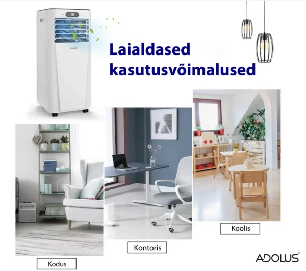 ADOLUS ARCTIC A2600 mobiilne konditsioneer koos aknatihendiga - Image 18