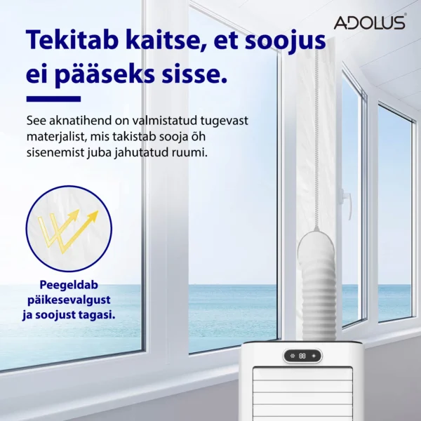 ADOLUS ARCTIC A2600 mobiilne konditsioneer koos aknatihendiga - Image 16